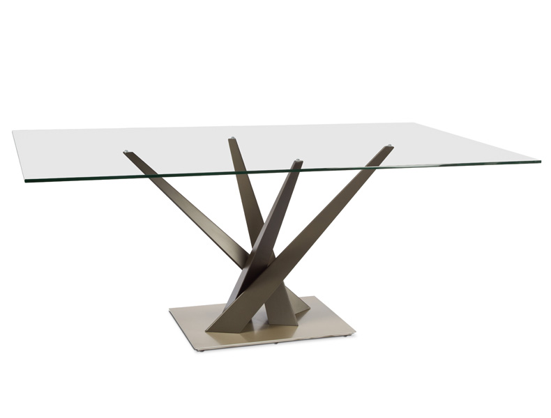 CRYSTAL 74″ Dining Table