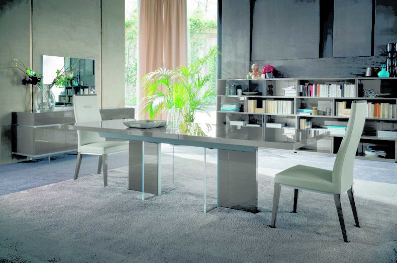 Fiona Dining room table Modern Furniture Danish Inspirations Houston Texas